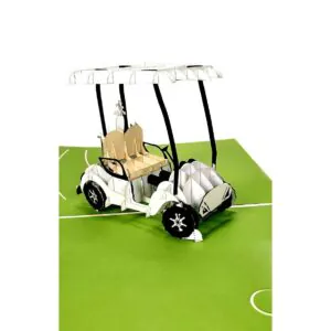 3D Přání - Golfové auto