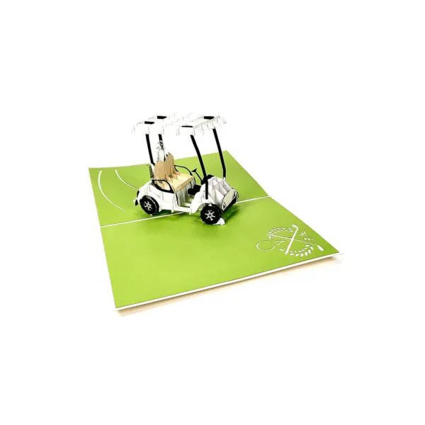 3D Přání - Golfové auto