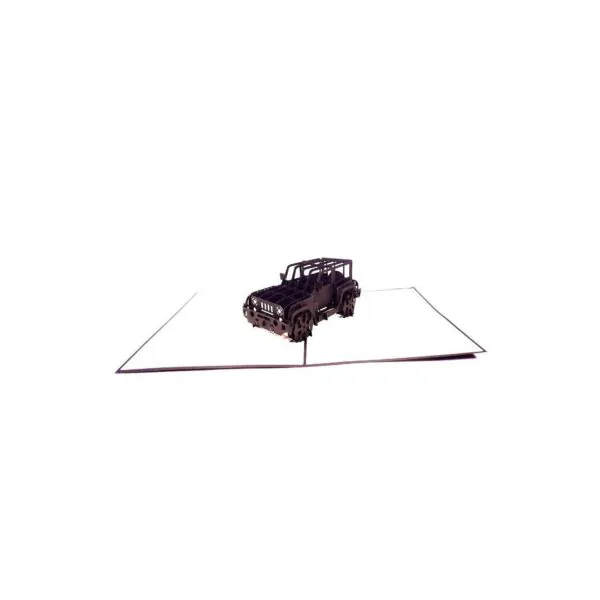 3D Přání - Jeep