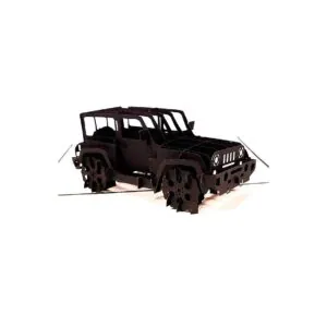 3D Přání - Jeep