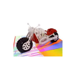 3D Přání - Motorka