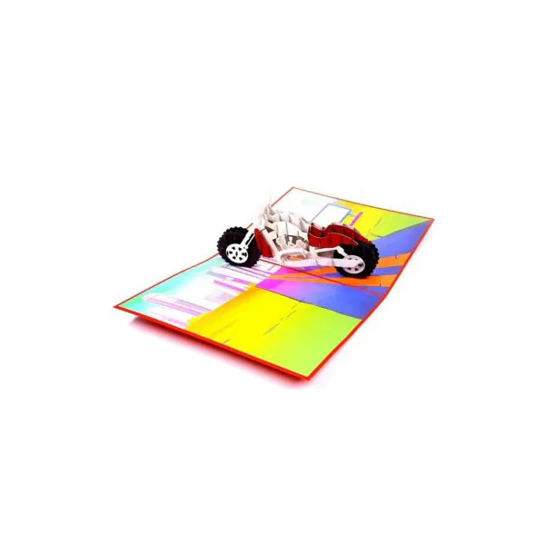 3D Přání - Motorka