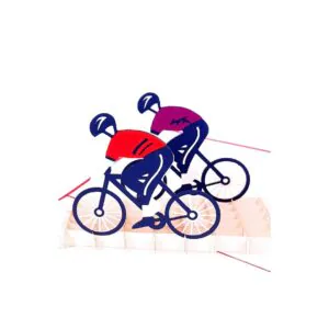 3D Přání - Cyklisté