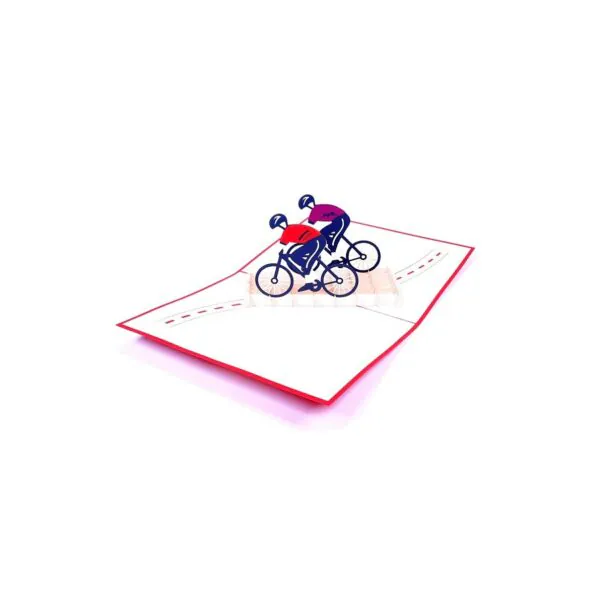 3D Přání - Cyklisté