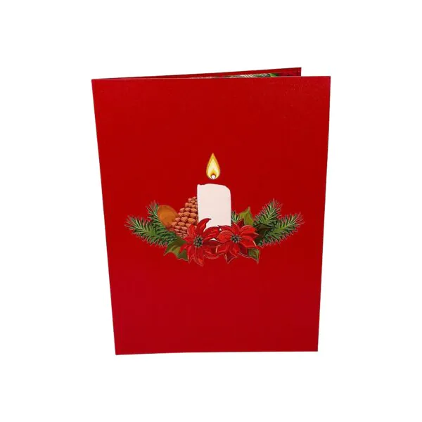 3D Přání - Adventní věnec
