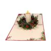 3D Přání - Adventní věnec