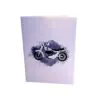 3D Přání - Mototorka (bílá)