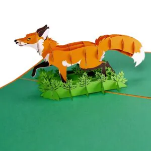 3D Přání - Liška