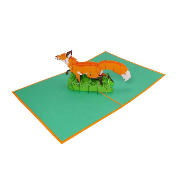 3D Přání - Liška
