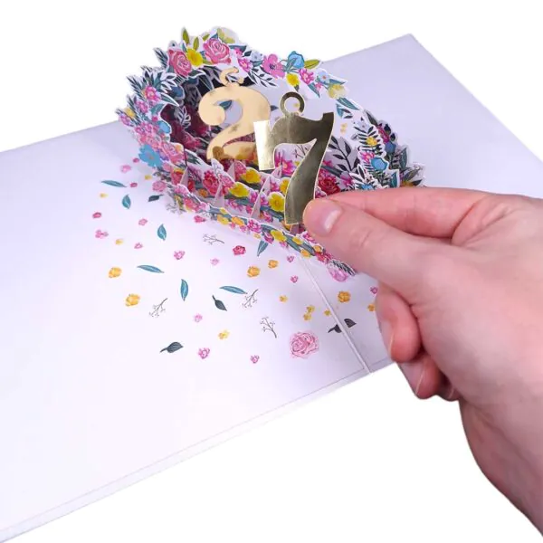 3D Přání – Přepínatelná čísla